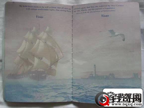 紫外线下的各国护照，中国的美爆了！