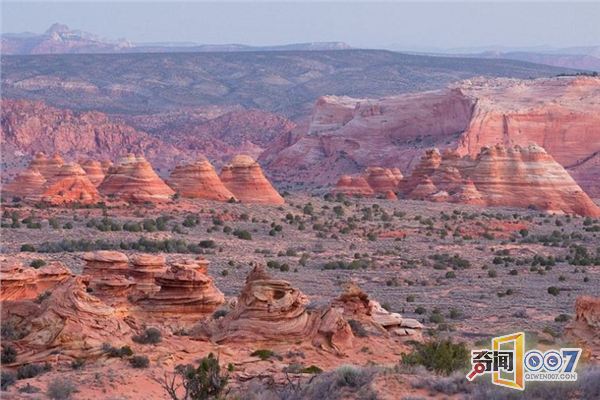 美国西南部沙漠景观令人叹为观止-如同外星世界