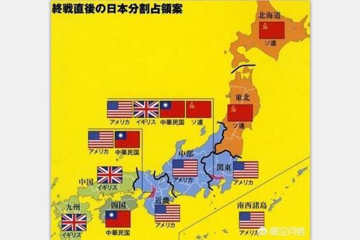二战结束后为何美苏不将日本分裂成两个国家-