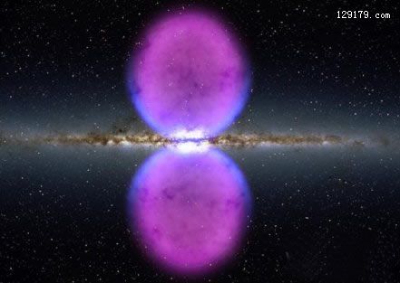 银河系中央神秘的巨型“费米气泡”之谜 充满活力的伽玛射线