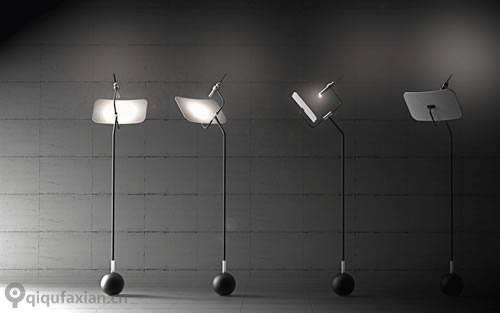 “Satel light”是一落地灯概念设计