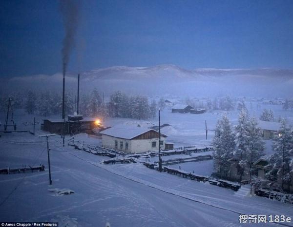零下71.2℃寸草不生～世界最寒冷村庄 俄国奥伊米亚康