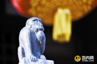 藏身关帝庙石猴 揭秘石猴来历