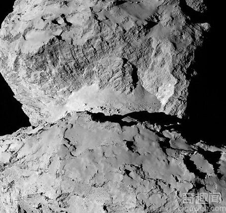 欧洲探测器拍摄彗星高清图片 距离彗星大约58英里