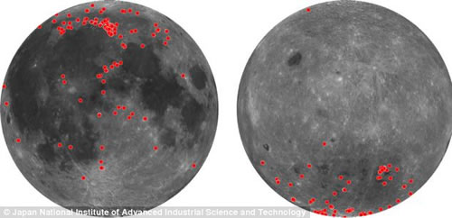 月球的阴暗面之谜 正面大部分地壳物质被带走