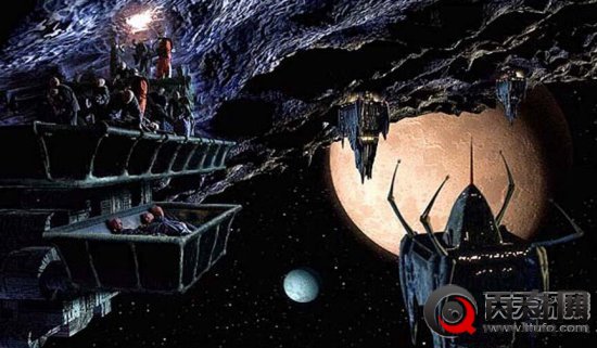 未来人类可拆解“水星”建造星际舰队
