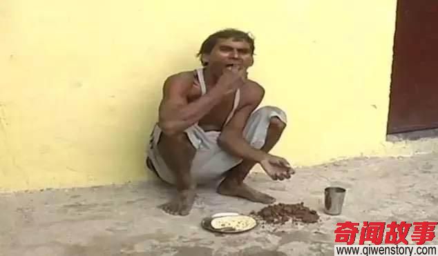印度男子患异食癖，吃泥土17年，一天要吃掉一斤泥土