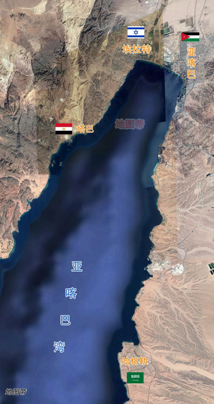 约旦为了一个港口，为何把6000平方公里让给沙特？