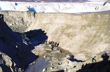 智利冰湖消失之谜 气候变暖疑为“元凶”(图)