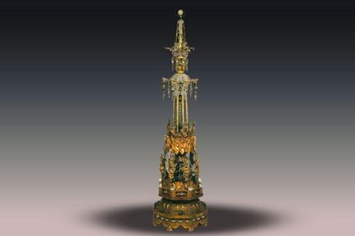佛教艺术品真珠舍利宝幢是什么-珍贵在哪里-