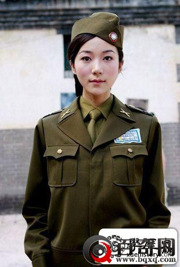 老照片：电视剧中的国军女兵与真实历史形象差距