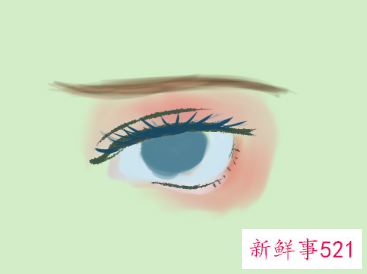 画一个简单又漂亮的眼睛