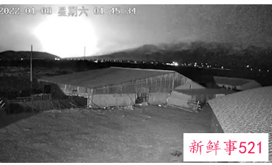 青海地震前1秒出现地光现象