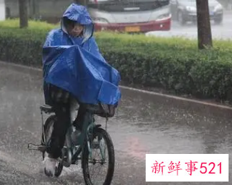 梦见雨中骑自行车
