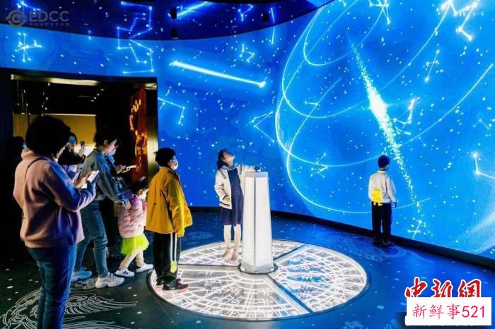 苏州湾数字艺术馆《灵境——未来灵感世界》展览。　苏州湾数字艺术馆供图