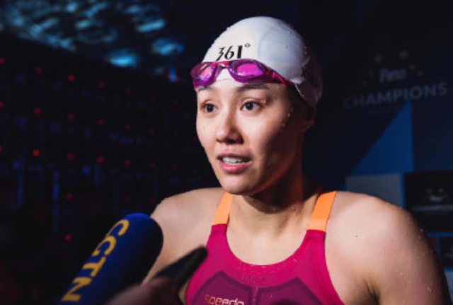 中国游泳美女游疯了，再破亚洲纪录，成绩放奥运会直接夺冠