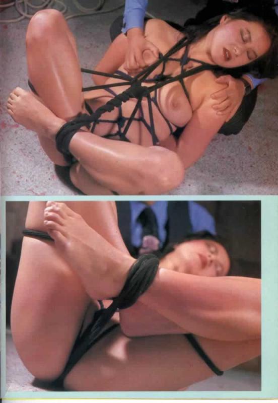 1981年日本SM写真：SM穴狱，丰满女优被绑成各种造型