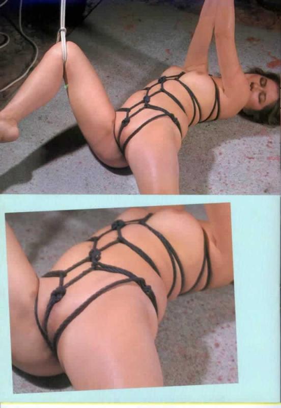 1981年日本SM写真：SM穴狱，丰满女优被绑成各种造型