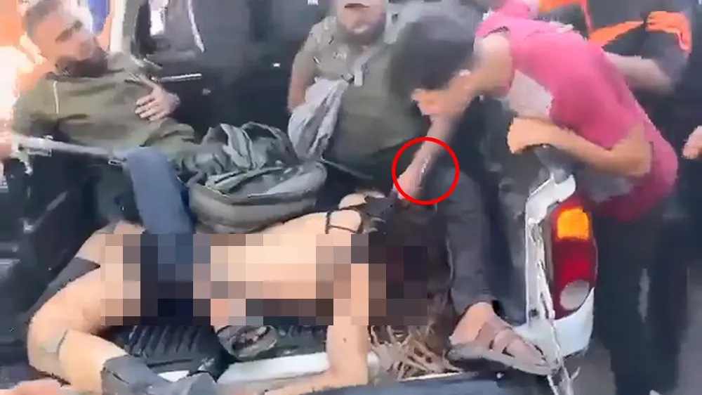 以色列女兵被杀后遭哈马斯剥衣示众